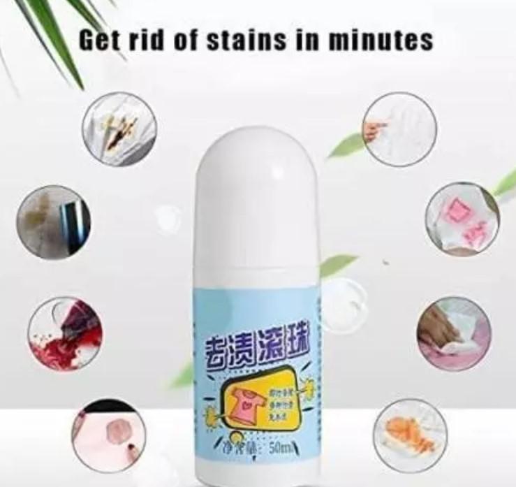 Stain Remover Pan, Roll Bead Fabric Instant Cloth Stain Remover