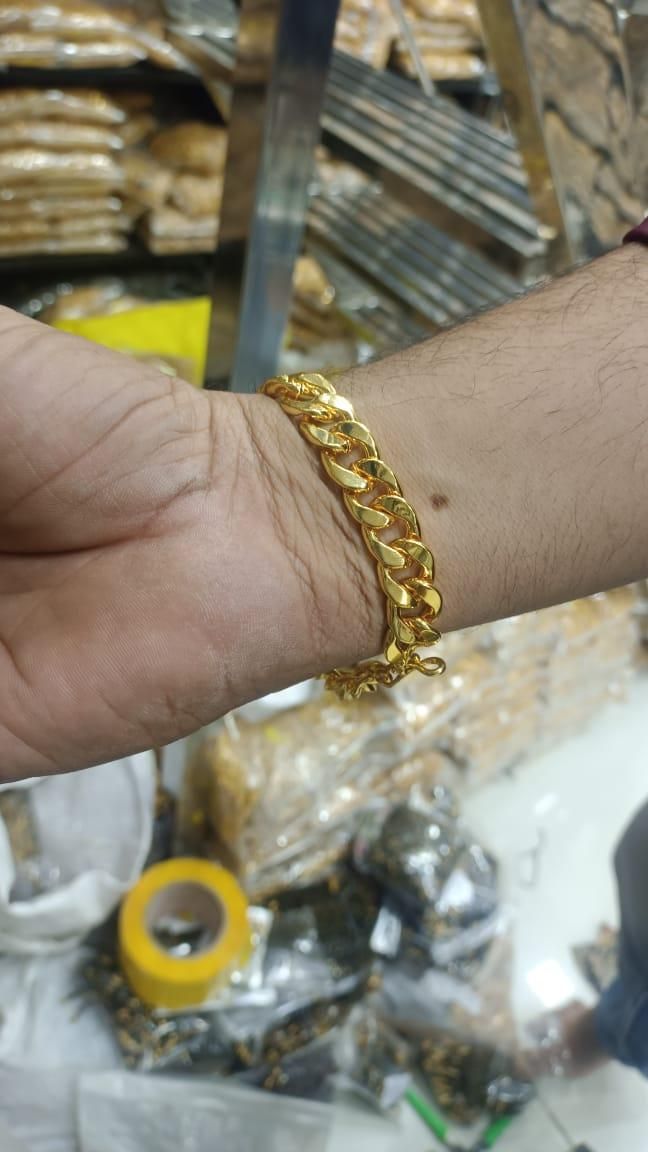 Gold Cuban Bracelet Men